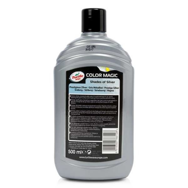 Verniz para carroçaria em prata Turtle Wax 500 ml