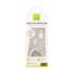 Cabo de nylon usb/micro usb 2 metros branco dourado