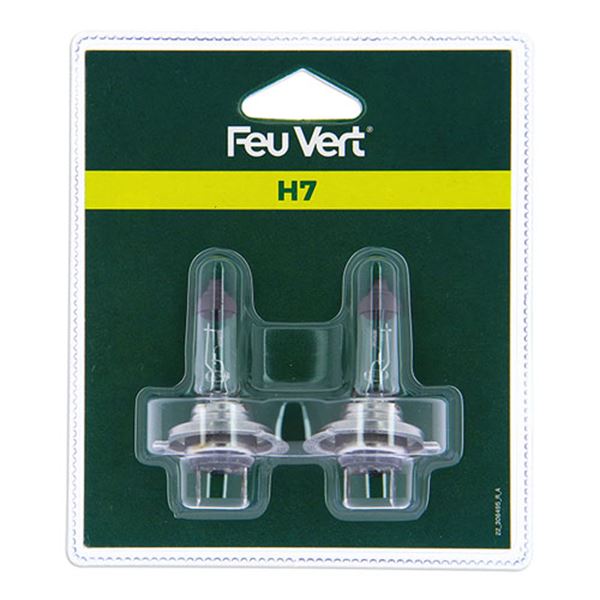 Lâmpada h7 Feu Vert 55w 12v 2 pcs