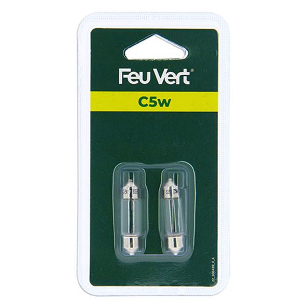 Lâmpada Feu Vert c5w 12v 2 peças