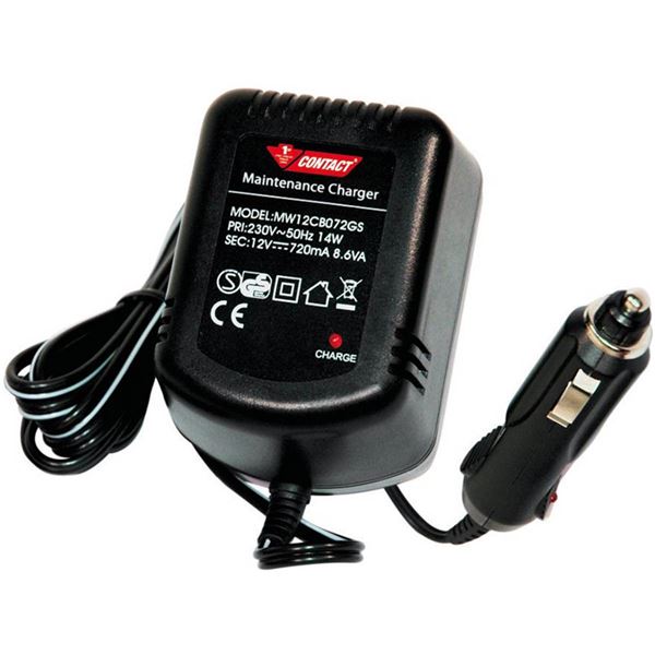 Carregador de bateria de contacto 4a