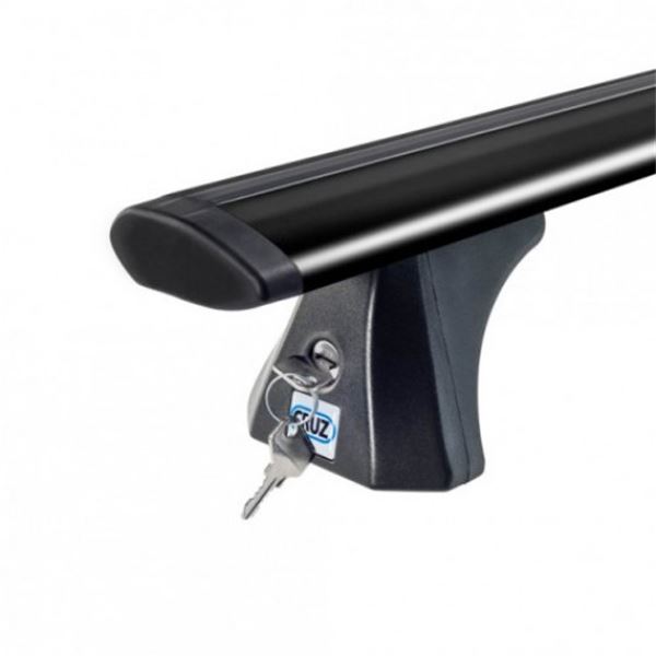 Barras de tejadilho em alumínio Cruz airo dark x118 925-783