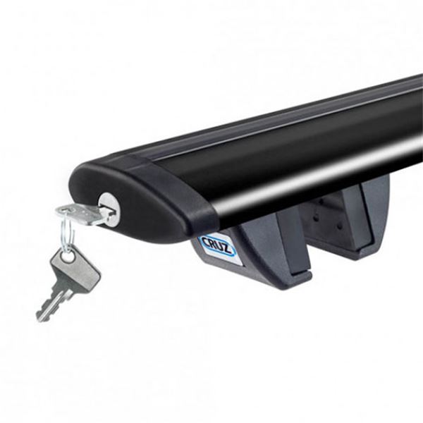 Barras de tejadilho em alumínio Cruz airo dark r118 925-793