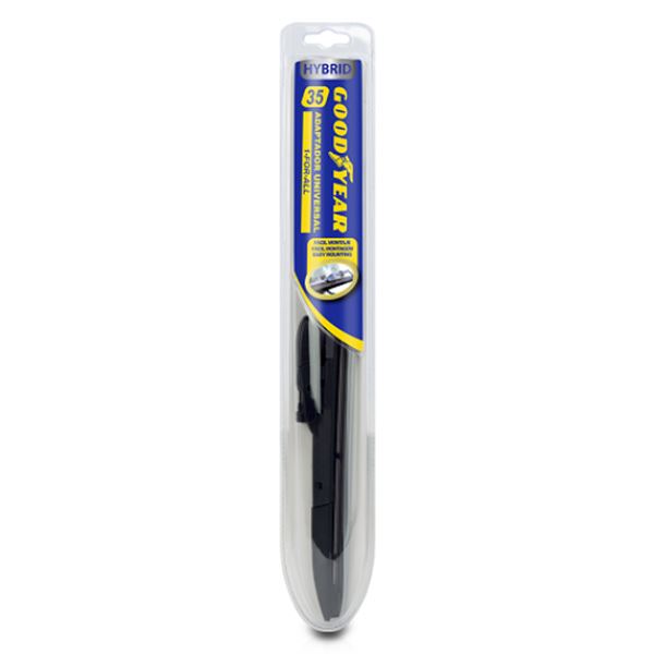 1 Escova limpa para-brisas híbrido Goodyear de 14" 35 cm
