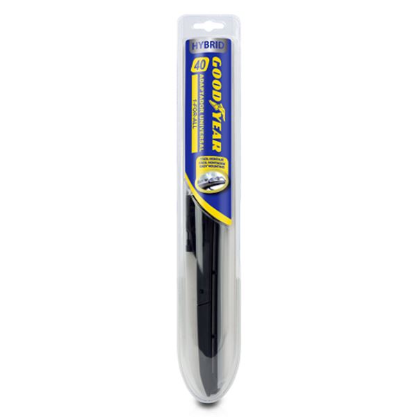 1 escova de limpa para-brisas híbrida Goodyear de 16" e 40 cm