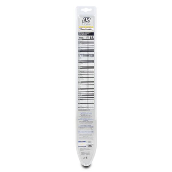 1 escova de limpa para-brisas híbrida Goodyear de 18" e 45 cm