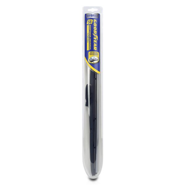 1 escova de limpa para-brisas híbrida Goodyear de 23" 58 cm