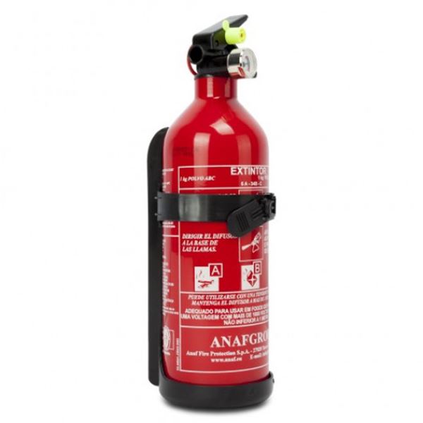 Extintor de incêndio com manómetro 1 kg Motorkit