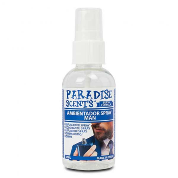 Spray ambientador Paradise fragrância para homem 50 ml