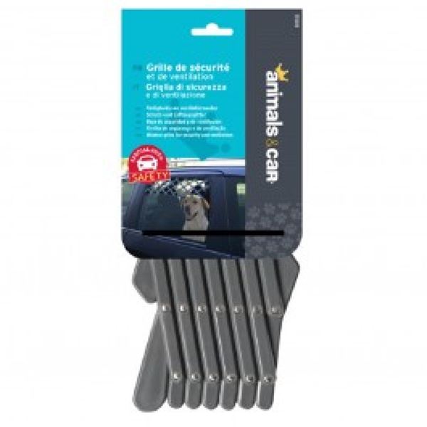 Animais&amp;carro grelha de janela ajustável