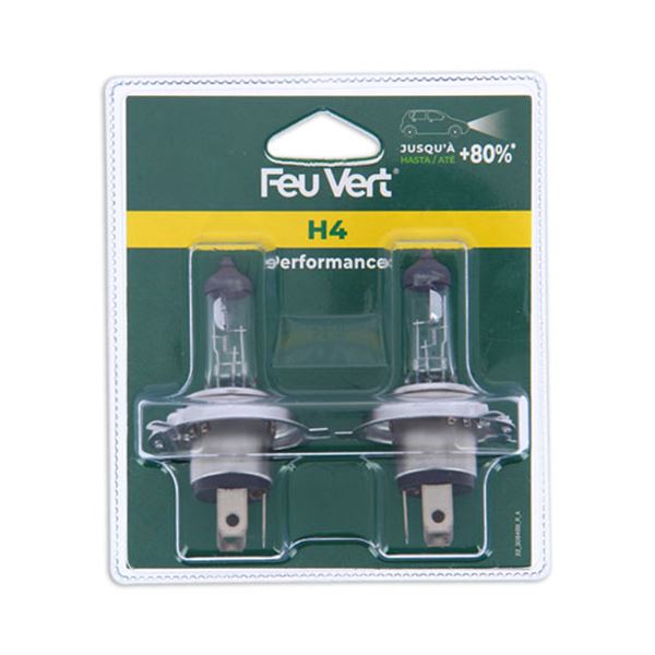 Lâmpada Feu Vert Premium h4 60/55w 12v 2pcs