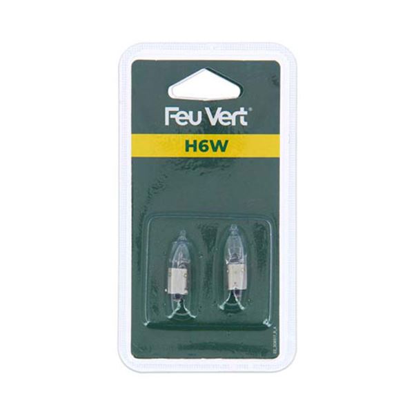 Lâmpada Feu Vert h6w 12v 2pcs