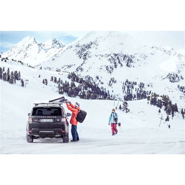 Extensor Thule para sacos de neve 7325 suporte para esquis 5 pares