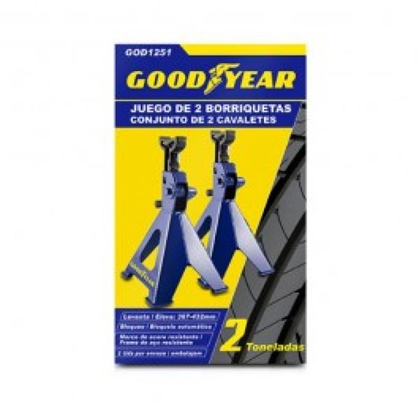 Conjunto de catraca de aço Goodyear de 2 toneladas 2 pcs.