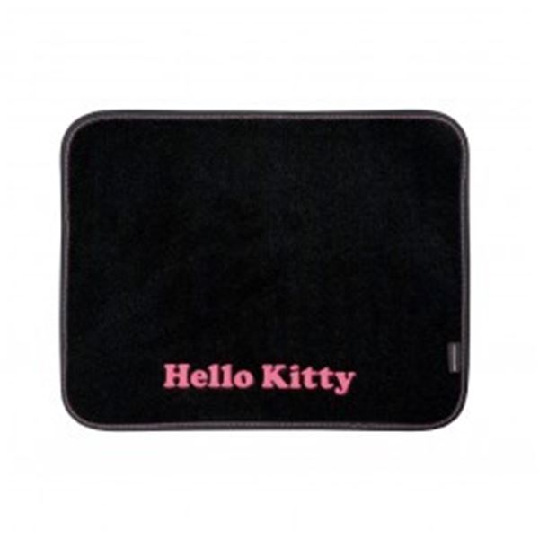Conjunto de tapetes de carpete Hello Kitty Preto