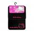 Conjunto de tapetes de carpete Hello Kitty Preto