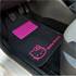 Conjunto de tapetes de carpete Hello Kitty Preto
