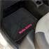 Conjunto de tapetes de carpete Hello Kitty Preto
