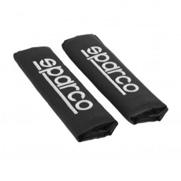 Coberturas de cinto Sparco de cor preta