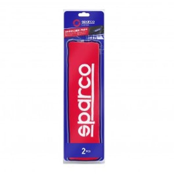 Cobertura do cinto Sparco vermelho