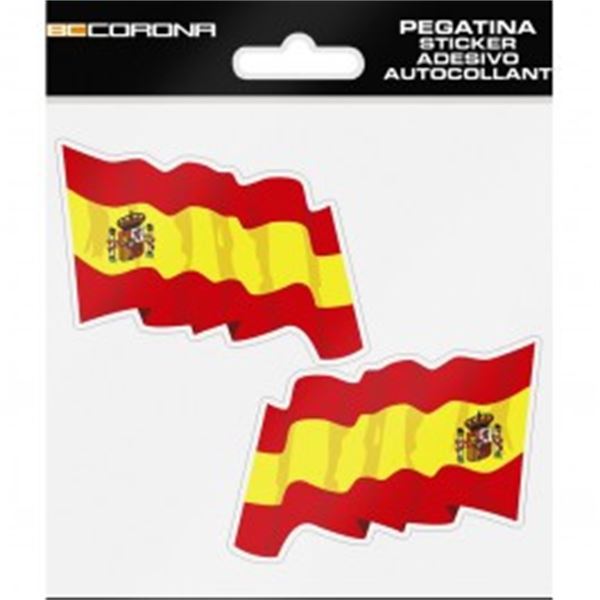 Autocolante da bandeira de Espanha