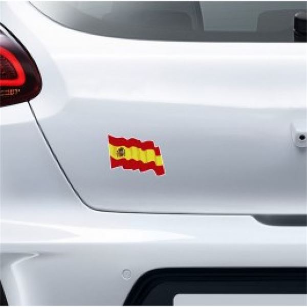 Autocolante da bandeira de Espanha
