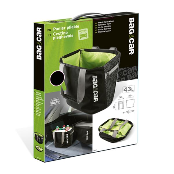 Cesto dobrável Bag&amp;car 43l