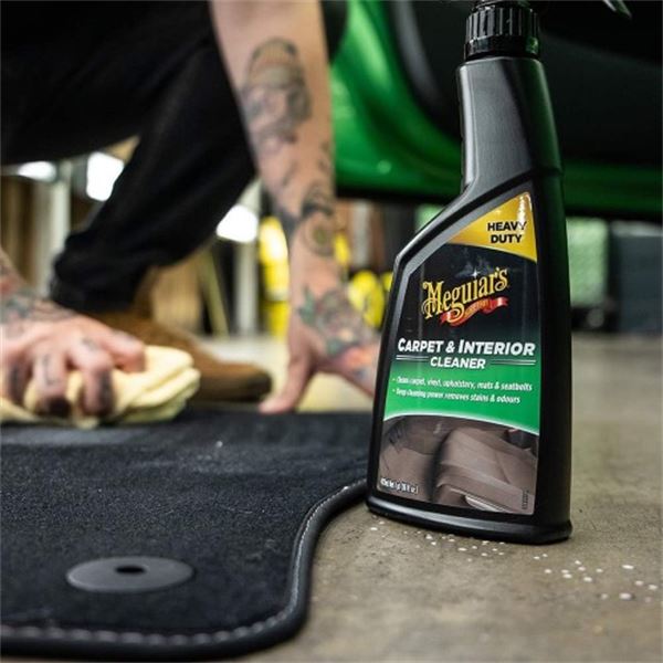 Produto de limpeza para tapetes Meguiars 473 ml