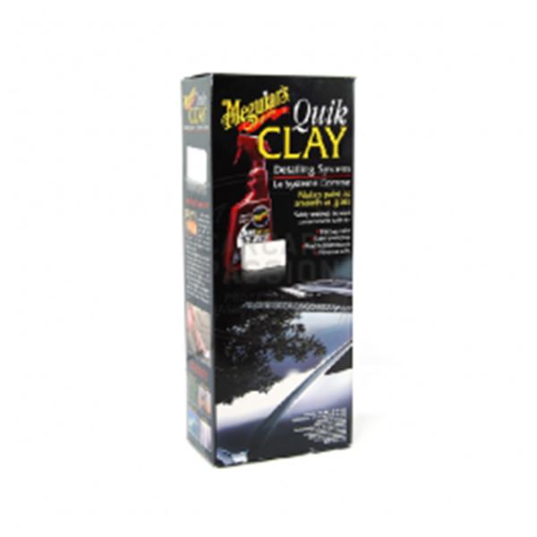 Kit Claybar + Lubrificante Meguiars