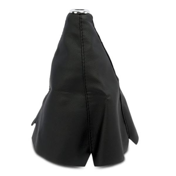 Alavanca de velocidades com fole xl preto costura preta