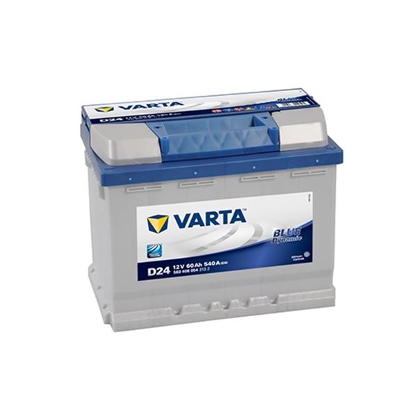 Bateria de automóvel Varta d24 60ah 540a