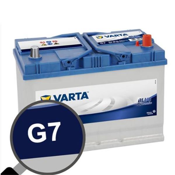 Bateria para automóvel Varta g7 95ah 830a