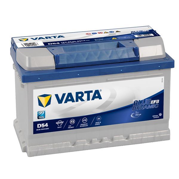 Bateria para automóvel Varta Start Stop efb d54 65ah 650a
