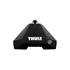 2 pés de barras de tejadilho Thule evo clamp 7105