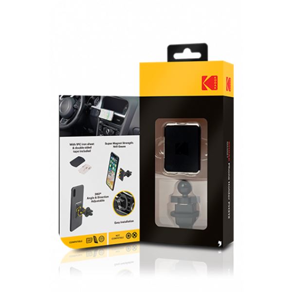 Suporte móvel da grelha de ventilação Kodak, magnético pequeno