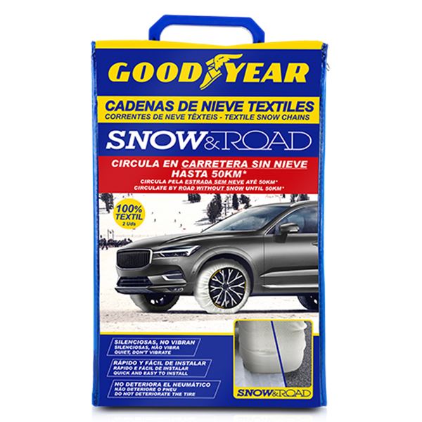 Correntes têxteis para neve Goodyear xxl