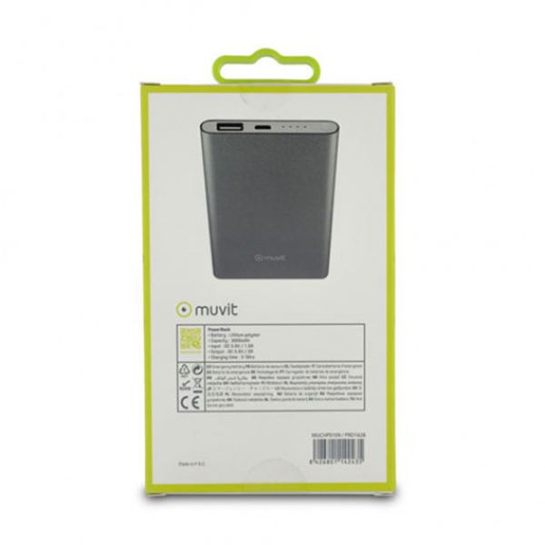 Bateria externa Muvit 3000 mah
