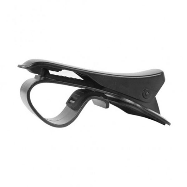 Suporte universal para telemóvel para automóvel com grampo frontal Muvit