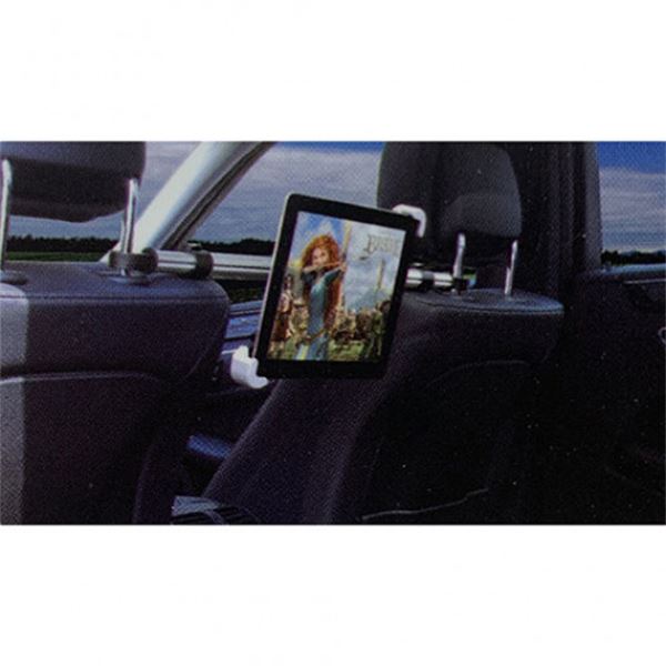 Suporte para tablet no apoio de cabeça