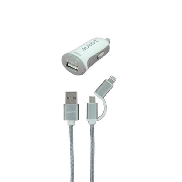 Carregador de telemóvel para automóvel Auto-T Usb