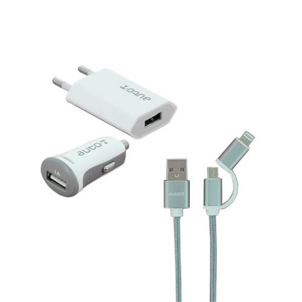 Kit carregador de telemóvel para automóvel Auto-T usb Auto-T