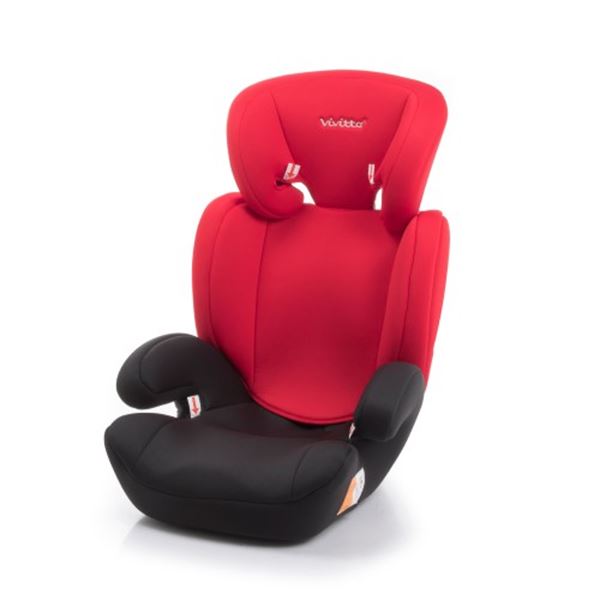 Cadeira auto para bebés grupo 2,3 jan cinzento/vermelho