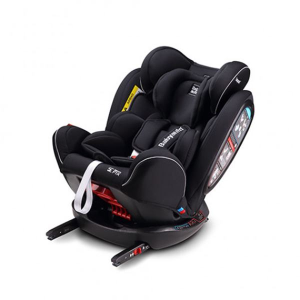 Cadeira auto para bebés do grupo 1,2,3 noe plus preto/cinzento