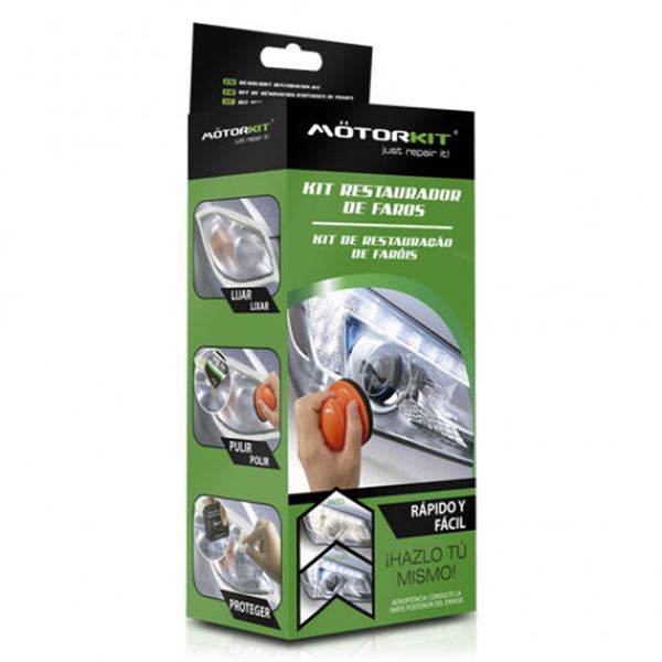 Kit de restauração de faróis Motorkit