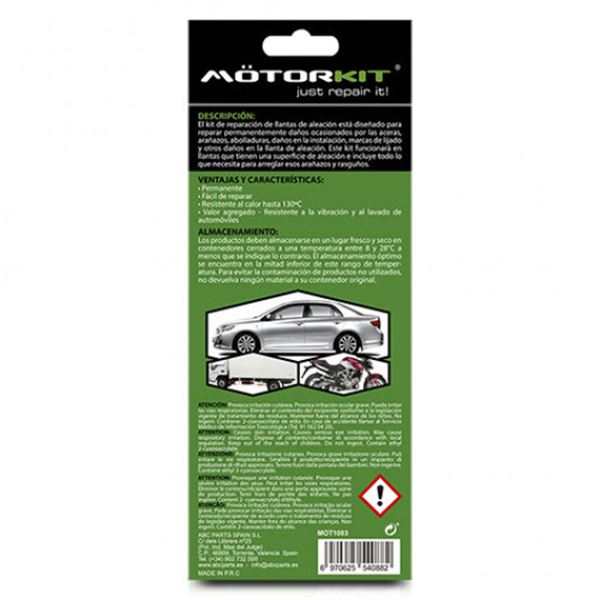 Kit de reparação de rodas Motorkit