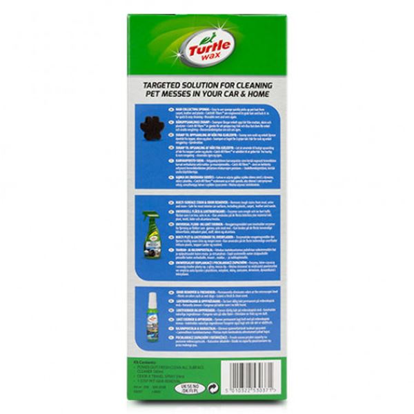 Kit de limpeza interior para animais de estimação Turtle Wax