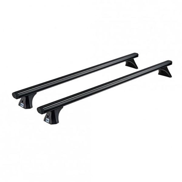 Barras de tejadilho de alumínio Cruz alu cargo dark t128 924-844