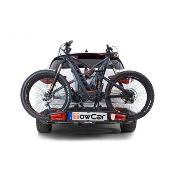 Porta-bicicletas Towcar tr2 bola na plataforma 2 bicicletas
