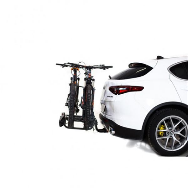 Porta-bicicletas Towcar tr2 bola na plataforma 2 bicicletas