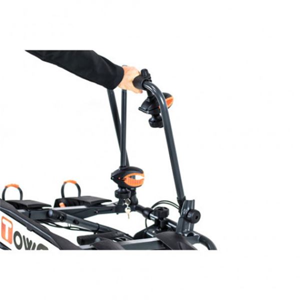 Porta-bicicletas Towcar tr2 bola na plataforma 2 bicicletas